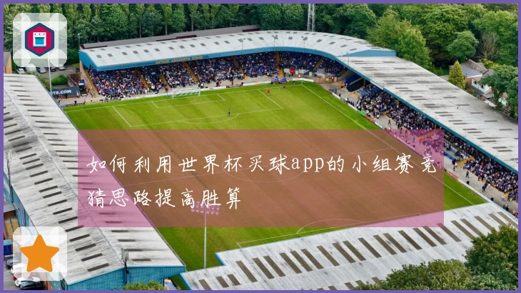 如何利用世界杯买球app的小组赛竞猜思路提高胜算