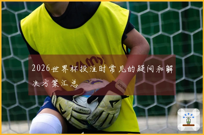 2026世界杯投注时常见的疑问和解决方案汇总